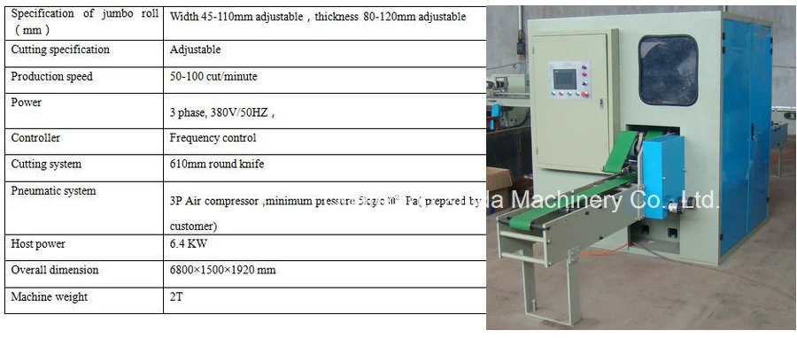 Full Automatic Facial Tissue Paper Production Line, Facial Tissue Packing and Cutting Machine