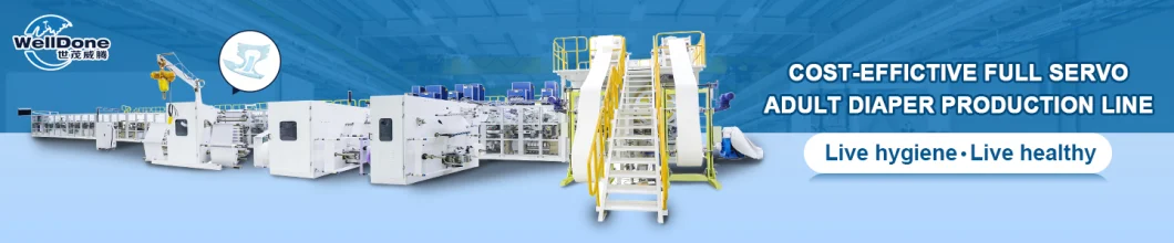 Good Supplier Full Servo Urine Pad Adult Diaper Production Machine Price