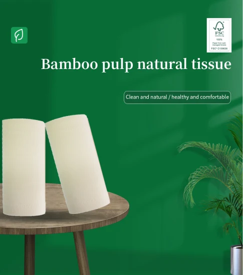 Hand Towel Bamboo Toilet Paper Roll Tissue Kitchenware Sanitary Napkin Disposable Products