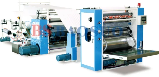 Automatic N Fold Facial Tissue Hand Towel Paper Making Machinery Folder