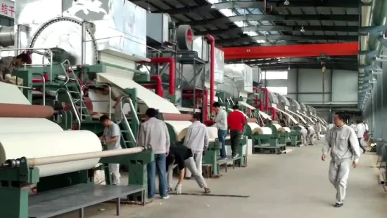 Toilet Paper Making Machine Line, Tissue Paper Making Machine, Sanitary Napkin Paper Making Machine, Kraft Paper Machine Kraft Paper Making Machine 5ton 8ton